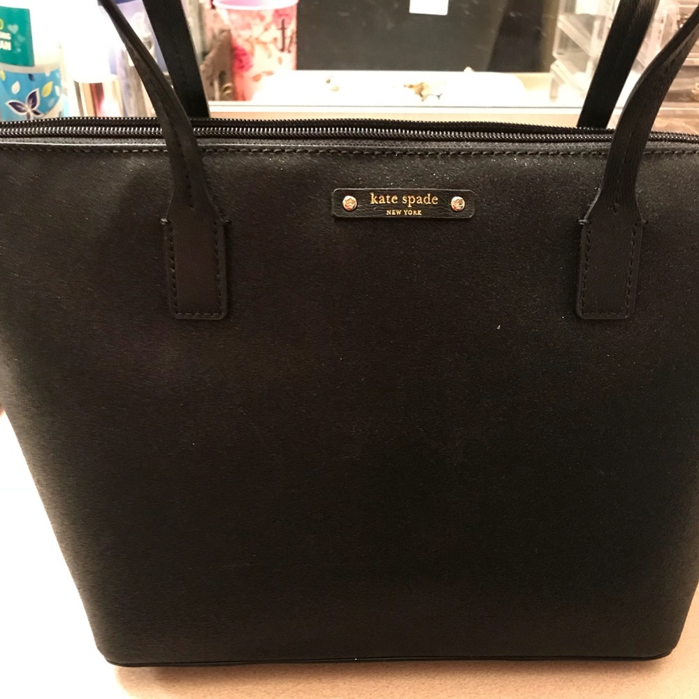 Sparkly Black Kate Spade Bag